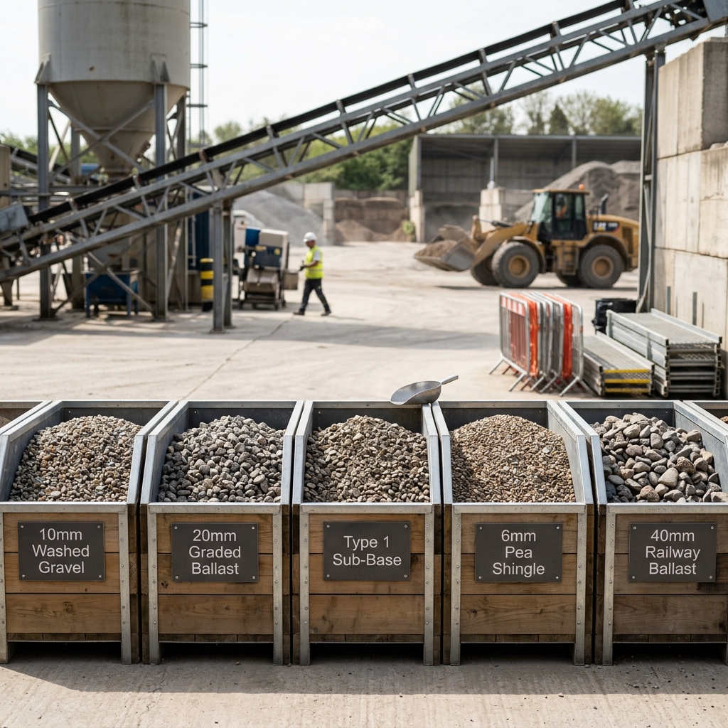 Aggregate for construction and infrastructure projects
